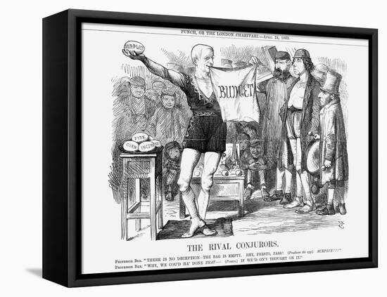 The Rival Con Jurors, 1869-John Tenniel-Framed Premier Image Canvas