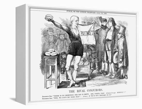 The Rival Con Jurors, 1869-John Tenniel-Framed Premier Image Canvas