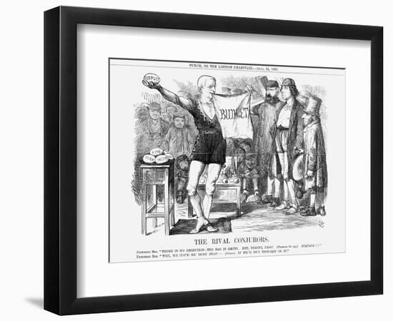 The Rival Con Jurors, 1869-John Tenniel-Framed Giclee Print