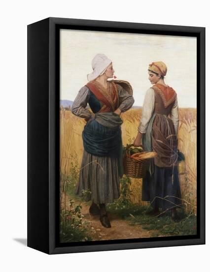 The Rivals-Charles Edward Perugini-Framed Premier Image Canvas