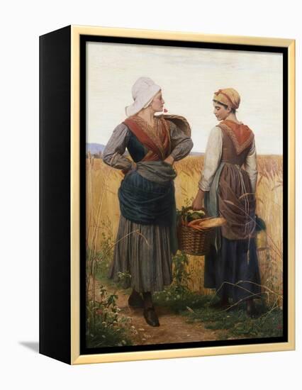 The Rivals-Charles Edward Perugini-Framed Premier Image Canvas