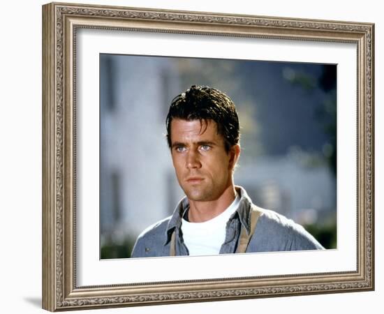 The River by Mark Rydell with Mel Gibson, 1984 (photo)-null-Framed Photo