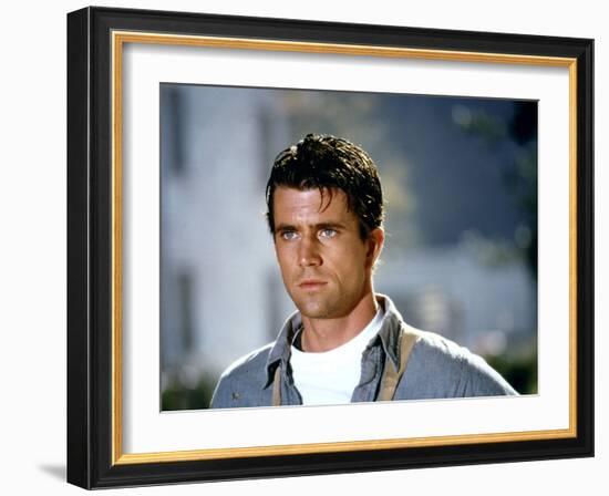 The River by Mark Rydell with Mel Gibson, 1984 (photo)-null-Framed Photo