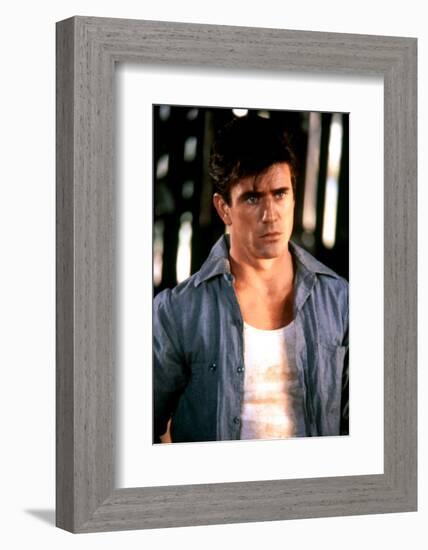 The River by Mark Rydell with Mel Gibson, 1984 (photo)-null-Framed Photo