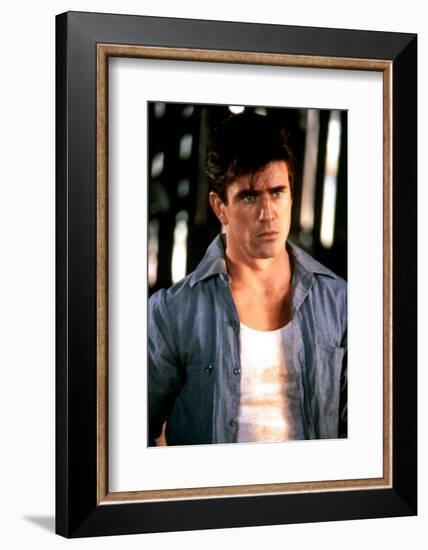 The River by Mark Rydell with Mel Gibson, 1984 (photo)-null-Framed Photo