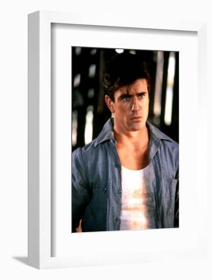 The River by Mark Rydell with Mel Gibson, 1984 (photo)-null-Framed Photo