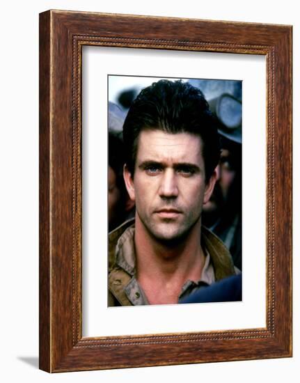 The River by Mark Rydell with Mel Gibson, 1984 (photo)-null-Framed Photo