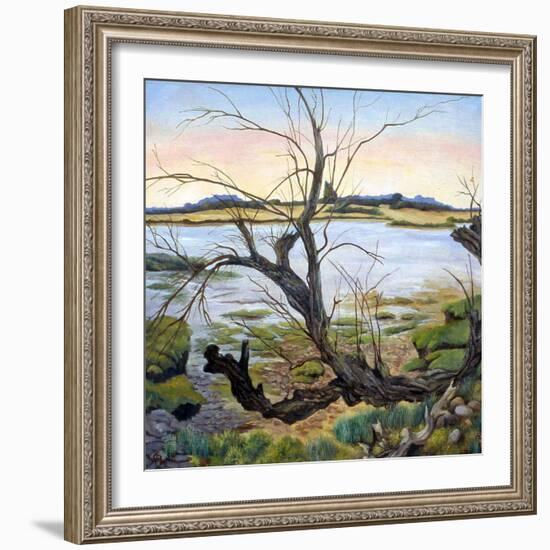 The River Colne-Cristiana Angelini-Framed Giclee Print