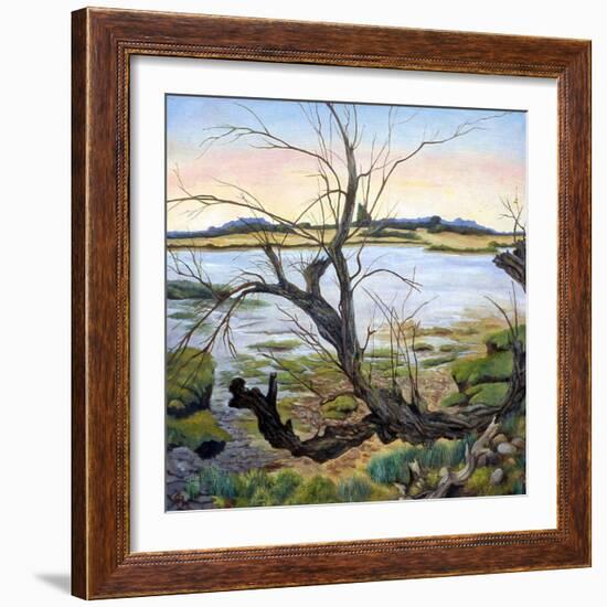 The River Colne-Cristiana Angelini-Framed Giclee Print