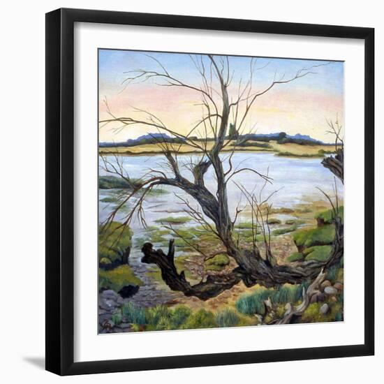 The River Colne-Cristiana Angelini-Framed Giclee Print