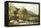 The River Conway, North Wales-Sidney Richard Percy-Framed Premier Image Canvas