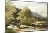 The River Conway, North Wales-Sidney Richard Percy-Mounted Giclee Print
