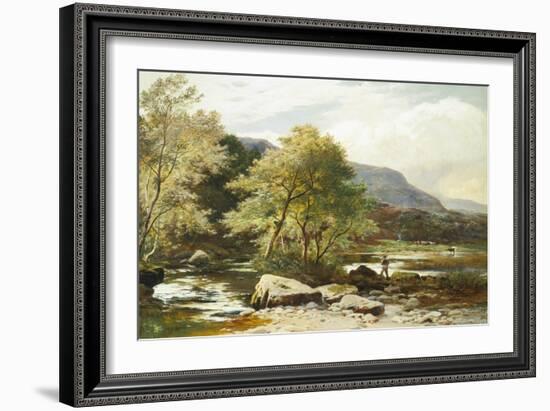 The River Conway, North Wales-Sidney Richard Percy-Framed Giclee Print