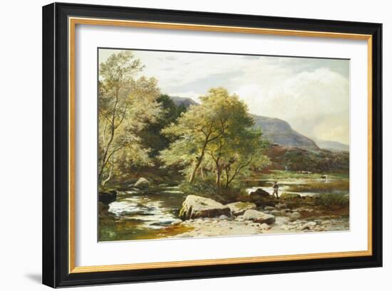 The River Conway, North Wales-Sidney Richard Percy-Framed Giclee Print