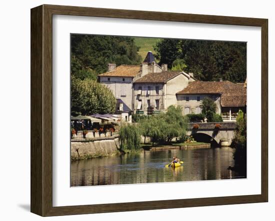 The River Dronne, Brantome, Dordogne, Aquitaine, France-David Hughes-Framed Photographic Print