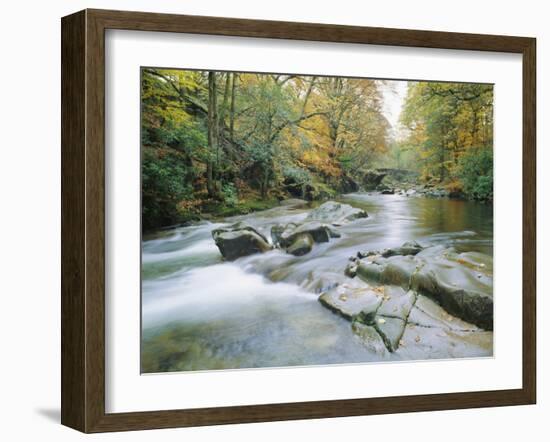 The River Esk, Eskdale, Lake District National Park, Cumbria, England, UK-Roy Rainford-Framed Photographic Print