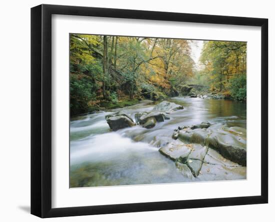 The River Esk, Eskdale, Lake District National Park, Cumbria, England, UK-Roy Rainford-Framed Photographic Print