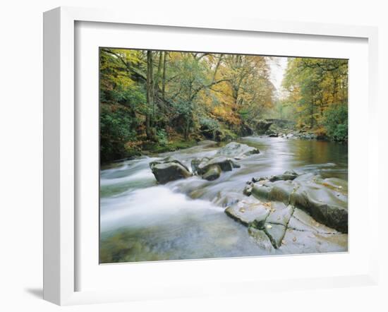 The River Esk, Eskdale, Lake District National Park, Cumbria, England, UK-Roy Rainford-Framed Photographic Print