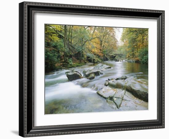 The River Esk, Eskdale, Lake District National Park, Cumbria, England, UK-Roy Rainford-Framed Photographic Print