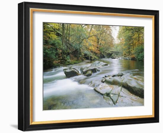 The River Esk, Eskdale, Lake District National Park, Cumbria, England, UK-Roy Rainford-Framed Photographic Print