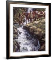 The River Flows Without End-James Ayers-Framed Giclee Print