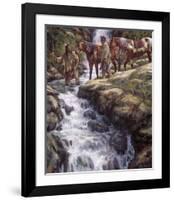The River Flows Without End-James Ayers-Framed Giclee Print