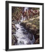 The River Flows Without End-James Ayers-Framed Giclee Print