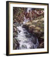 The River Flows Without End-James Ayers-Framed Giclee Print