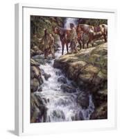 The River Flows Without End-James Ayers-Framed Giclee Print
