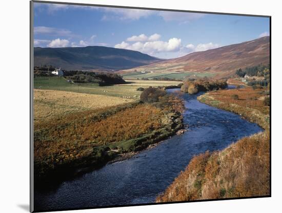 The River Helmsdale, Scotland-Michael Marten-Mounted Photographic Print