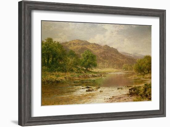 The River Llugwy, Bettws-Y-Coed-Benjamin William Leader-Framed Giclee Print