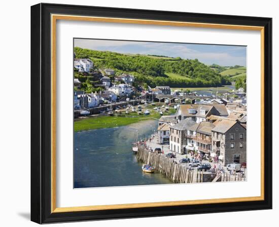 The River Looe at Looe in Cornwall, England, United Kingdom, Europe-David Clapp-Framed Photographic Print