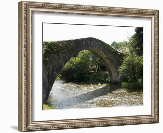 The River Nive, St. Etienne De Baigorry, Basque Country, Pyrenees-Atlantiques, Aquitaine, France-R H Productions-Framed Photographic Print