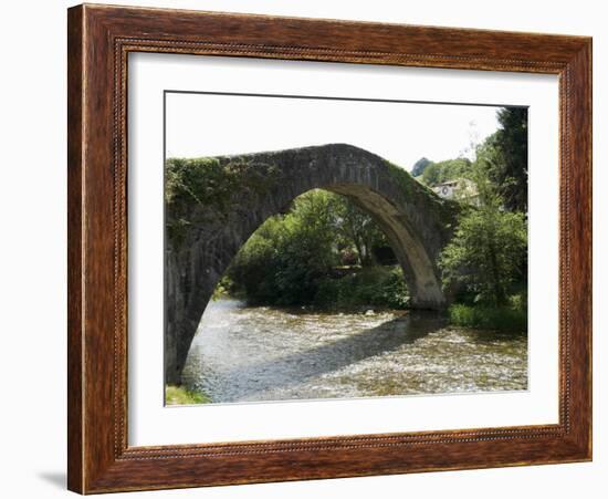 The River Nive, St. Etienne De Baigorry, Basque Country, Pyrenees-Atlantiques, Aquitaine, France-R H Productions-Framed Photographic Print