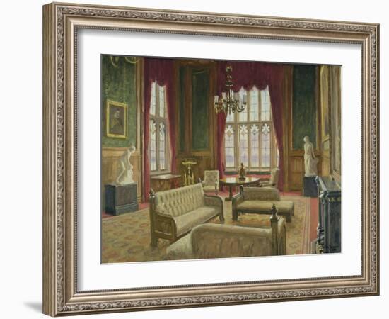 The River Room, Palace of Westminster-Julian Barrow-Framed Giclee Print