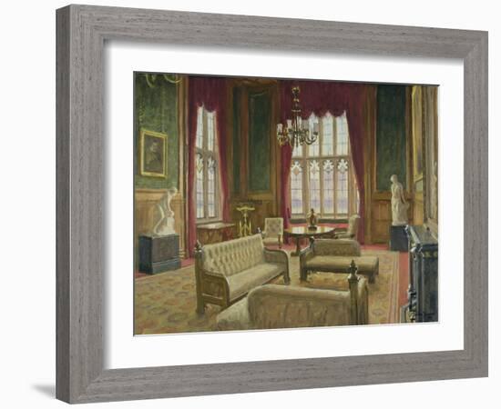 The River Room, Palace of Westminster-Julian Barrow-Framed Giclee Print