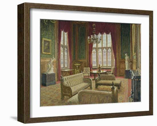 The River Room, Palace of Westminster-Julian Barrow-Framed Giclee Print