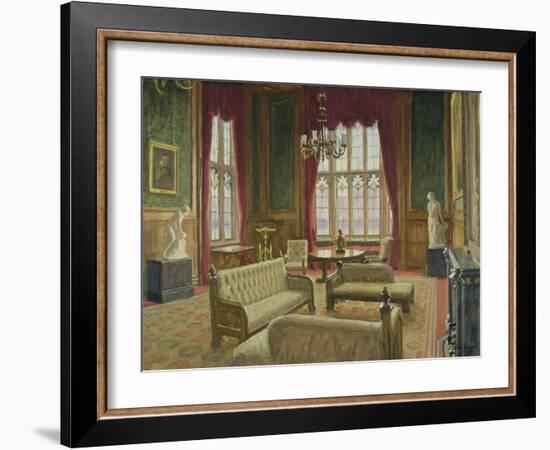 The River Room, Palace of Westminster-Julian Barrow-Framed Giclee Print