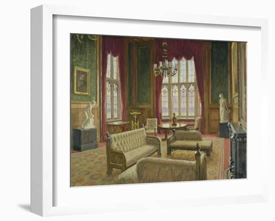 The River Room, Palace of Westminster-Julian Barrow-Framed Giclee Print