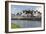 The River Salzach and the Baroque City of Salzburg, Austria-Julian Castle-Framed Photo