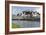 The River Salzach and the Baroque City of Salzburg, Austria-Julian Castle-Framed Photo