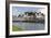 The River Salzach and the Baroque City of Salzburg, Austria-Julian Castle-Framed Photo