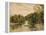 The River Tees at Rokeby, Yorkshire, C.1860-Thomas Creswick-Framed Premier Image Canvas