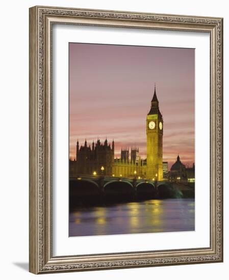 The River Thames, London, England-Roy Rainford-Framed Photographic Print