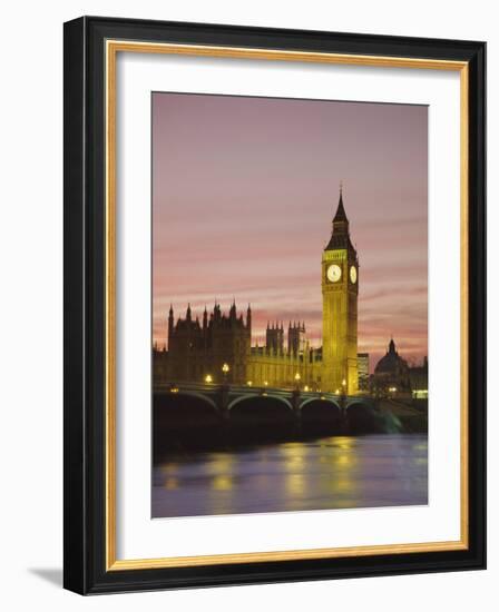 The River Thames, London, England-Roy Rainford-Framed Photographic Print