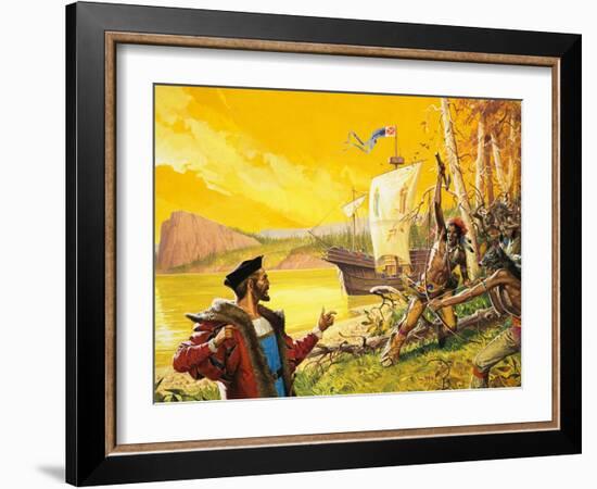 The River That Didn't Lead to China-Severino Baraldi-Framed Giclee Print