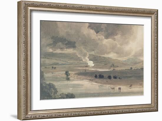 The River Wharfe, 1801-Thomas Girtin-Framed Giclee Print