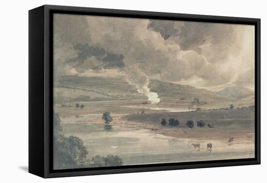 The River Wharfe, 1801-Thomas Girtin-Framed Premier Image Canvas