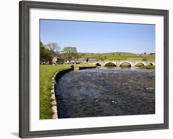 The River Wharfe at Burnsall, Wharfedale, Yorkshire Dales, Yorkshire, England, UK, Europe-Mark Sunderland-Framed Photographic Print