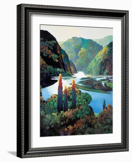 The River-Max Hayslette-Framed Giclee Print